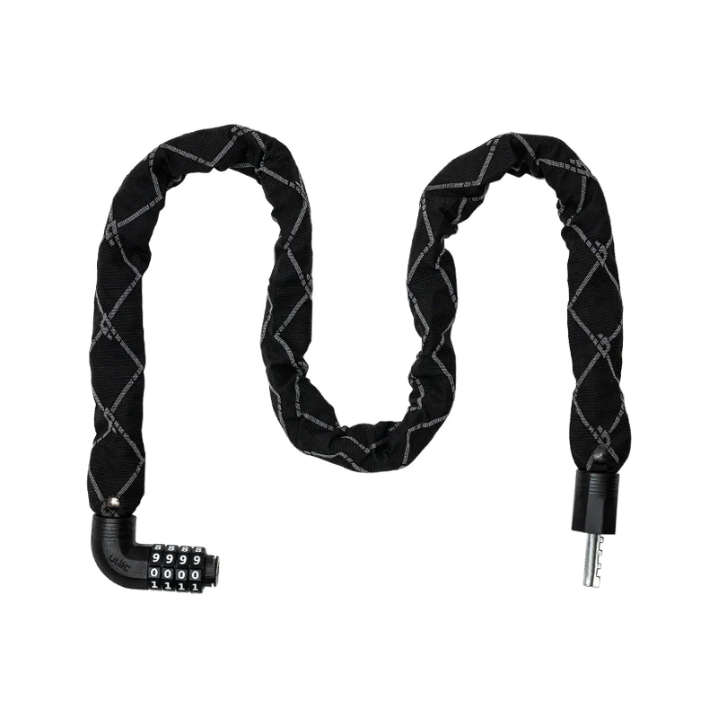 ULAC Kombat Steel Combo Chain Lock - Black/Neo