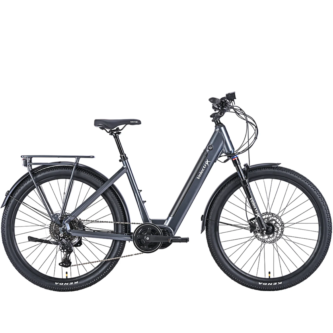 Velectrix Adventurer X ST Electric Bike - Charcoal