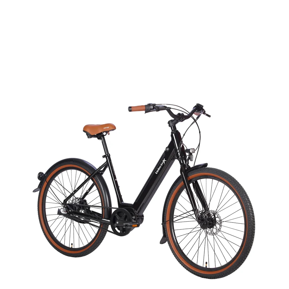 Velectrix Cruiser Pulse STX Belt Drive Electric Bike - Jet Black - Image 2