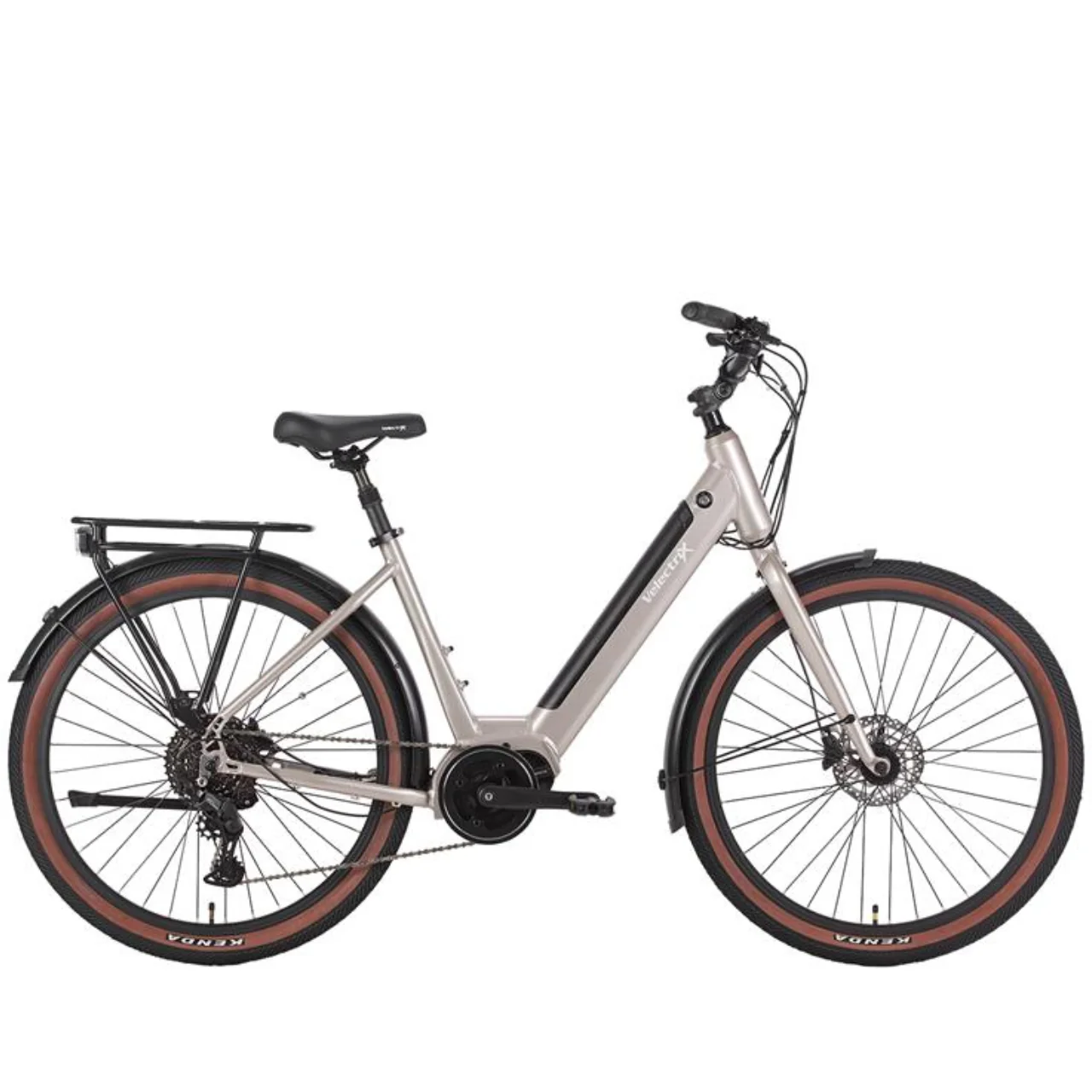 Velectrix Cruiser X ST Electric Bike - Champagne