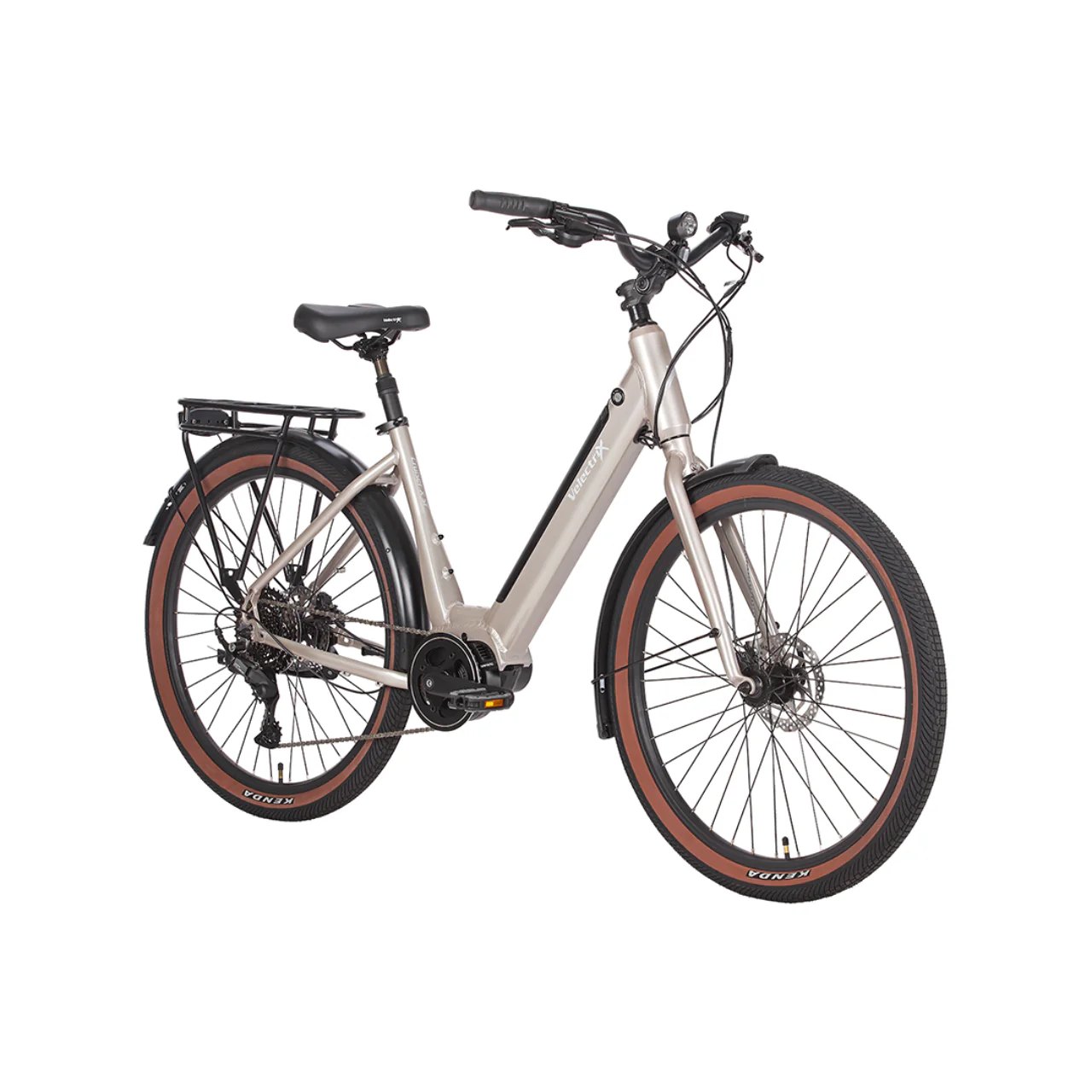 Velectrix Cruiser X ST Electric Bike - Champagne - Image 2