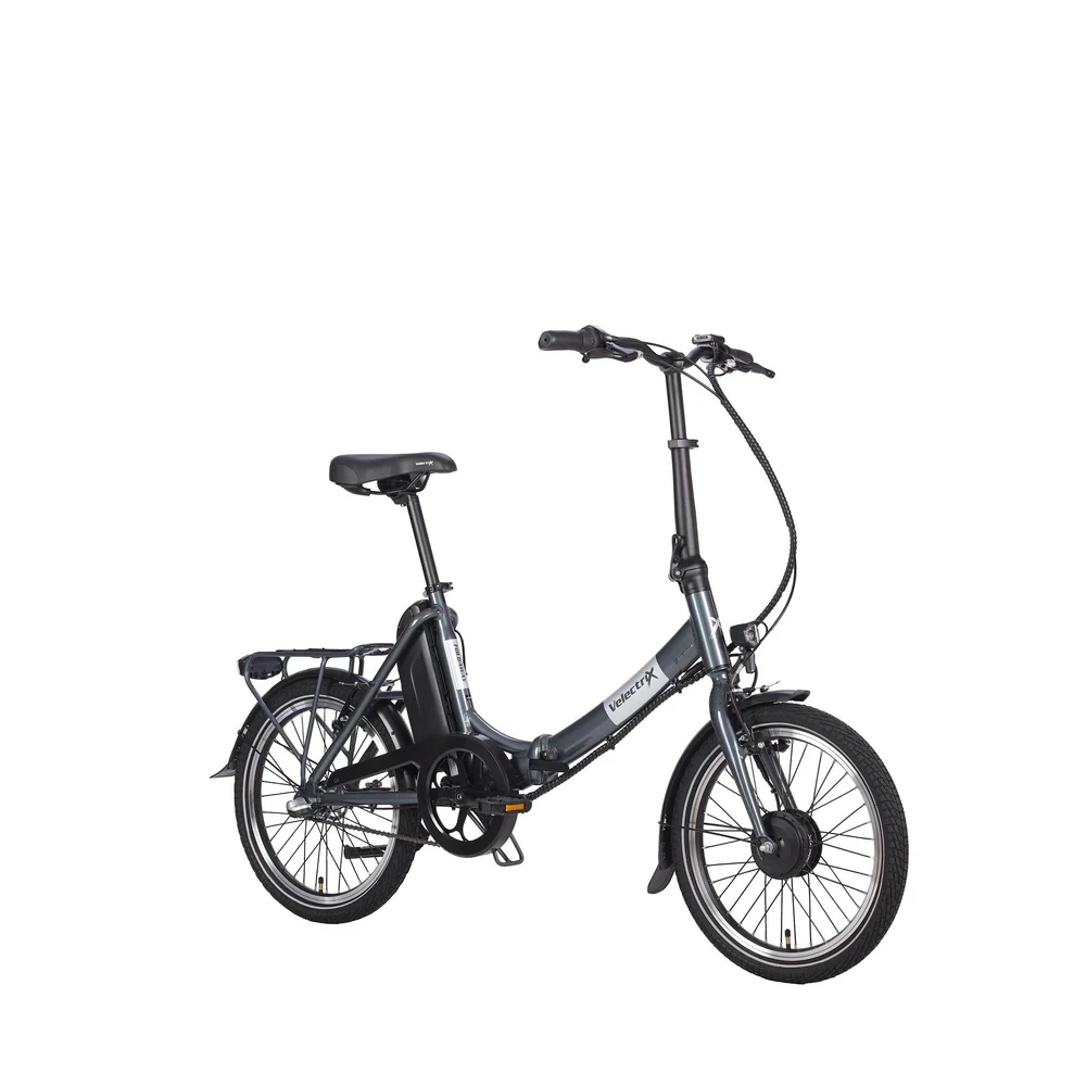 VelectriX Foldaway Folding Electric Bike - Grey - Image 2