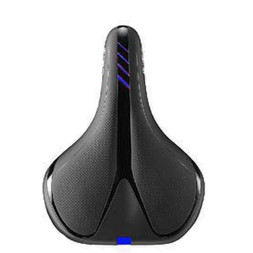 VELO Saddle Unisex - Comfort -  High Density Foam - Steel Rails - 262mm x 195mm - 452g