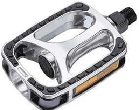 VP Pedals 9/16" City/Comfort Alloy - Silver / Black
