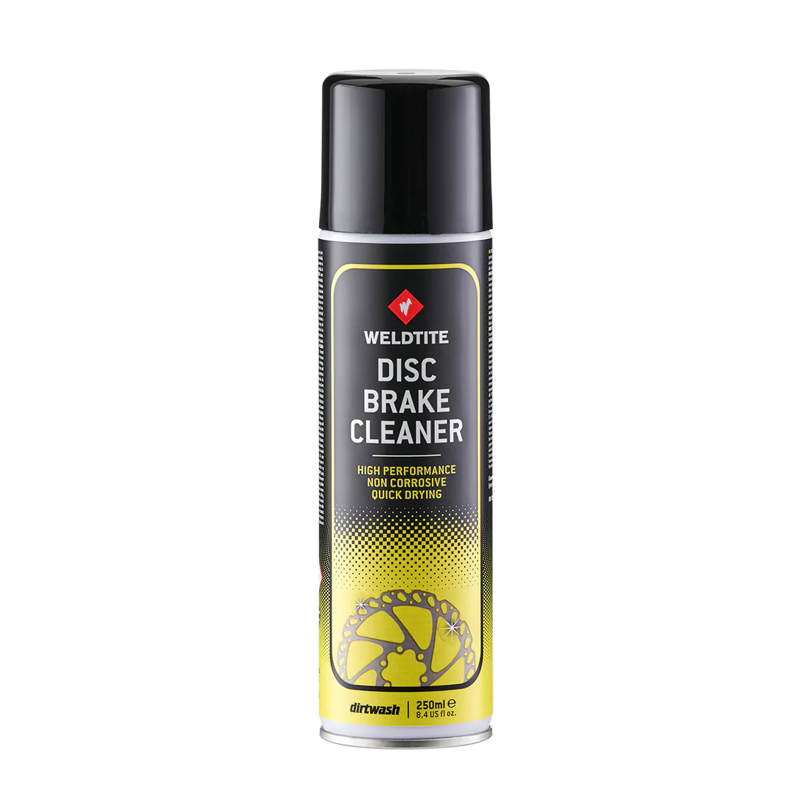 Weldtite DirtWash Disc Brake Cleaner Aerosol Spray 250ml