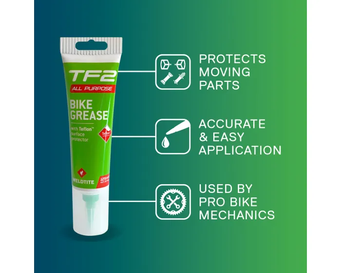 Weldtite TF2 Bike Grease with Teflon 125ml - Image 2