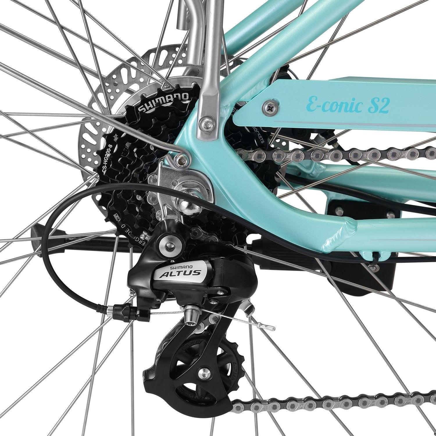 XDS E-Conic S2 Electric Cruiser Bike - Mint - Image 4