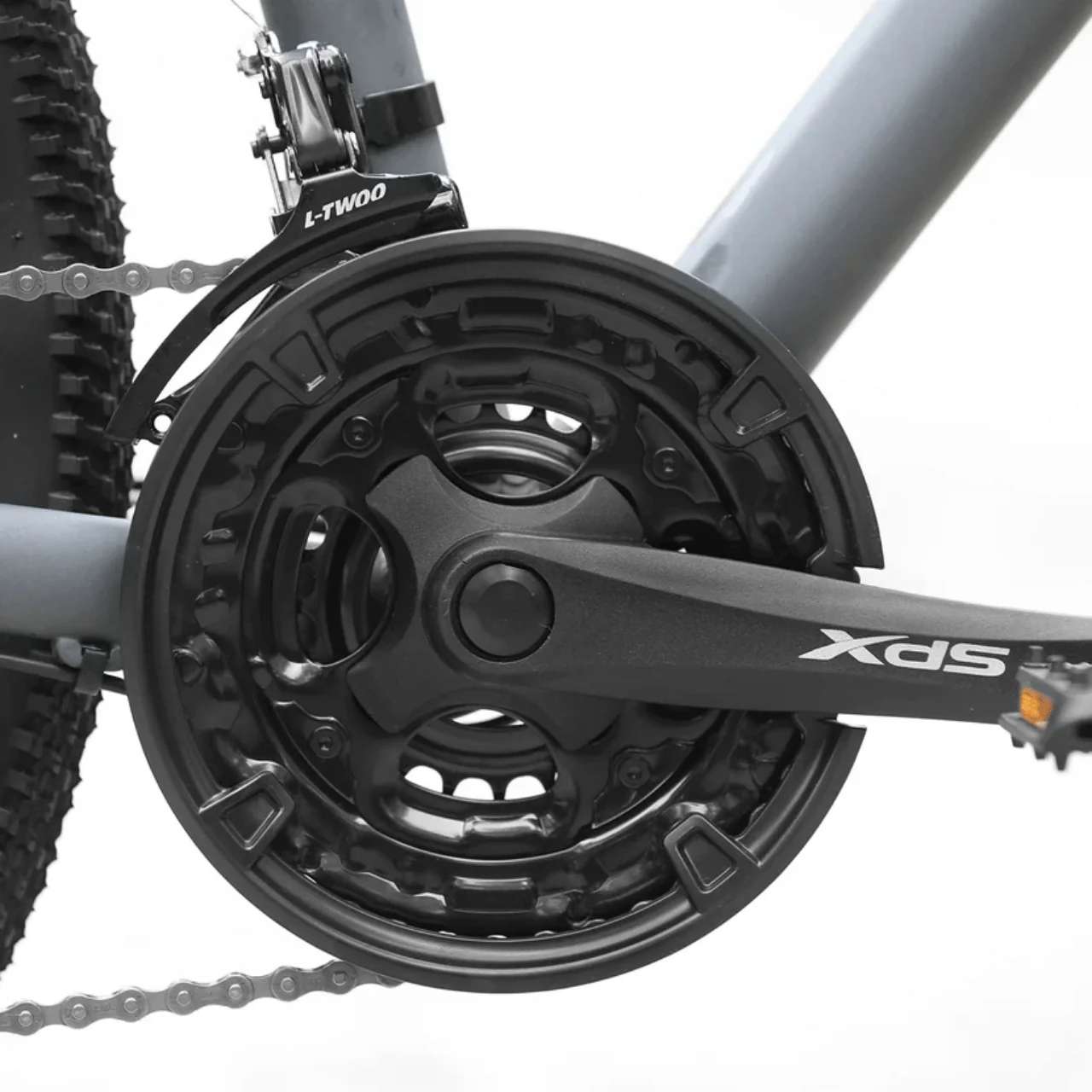 XDS Hacker 380 26" Mountain Bike – Grey & Black - Image 5