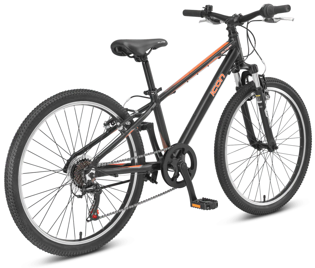 XDS Icon X-Lite 24" Kids Bikes - Black - Image 4