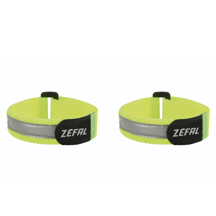 Zefal Doowah Reflective Leg Bands -Neon Yellow