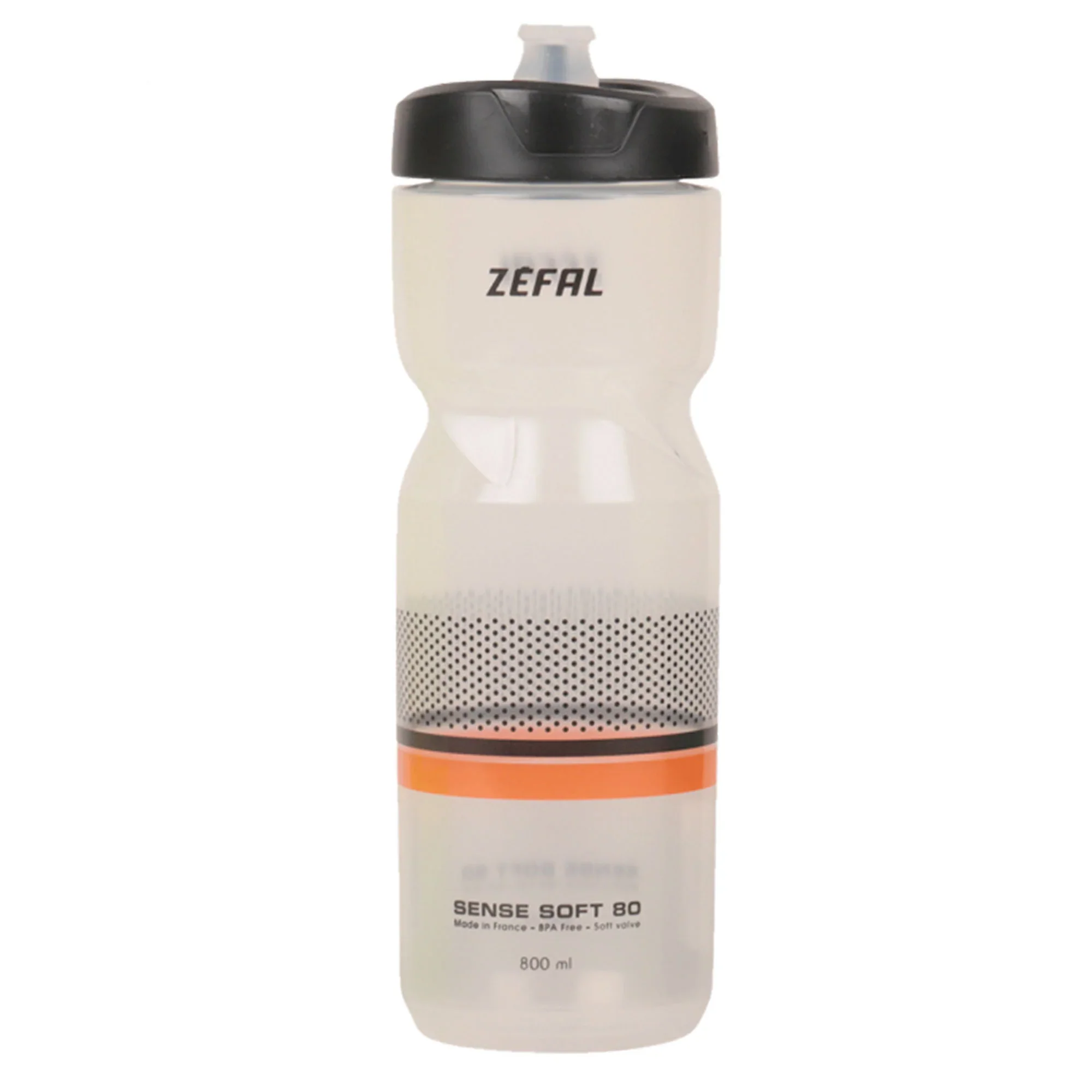 Zefal 800ml Water Bottle Sense Pro 80 - Translucent